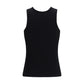 Black Cotton Tank Tops