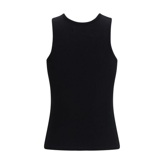Black Cotton Tank Tops