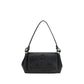 Black Polyethylene Shoulder Bag
