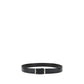 Black Calf Leather Bos Taurus Belt