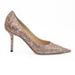 Rose Coarse Glitter Love 85 Pumps