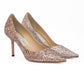Rose Coarse Glitter Love 85 Pumps