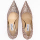 Rose Coarse Glitter Love 85 Pumps