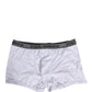 White Logo Cotton Men Regular Boxer Underwear