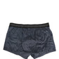 Dark Blue Logo Cotton Regular Boxer Underwear