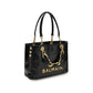 Black Calf Leather Bos Taurus Shoulder Bag