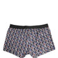 Multicolor Patterned Regular Boxer Underwear