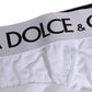 White Cotton Stretch Brando Brief Underwear
