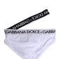 White Cotton Stretch Brando Brief Underwear
