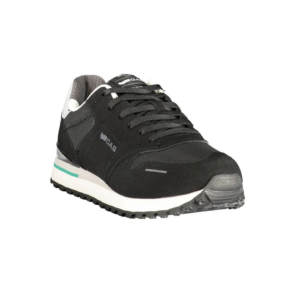 Nero Polyurethane Men Sneaker
