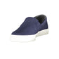 Blue Polyester Men's Sneaker