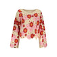 Beige Cotton Women Sweater