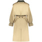 Beige Cotton Women's Trench Coat