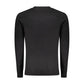 Black Cotton Men's Sweater