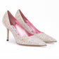 Candy Pink Glitter Love 85 Pumps