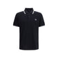 Black Cotton Polo Shirt