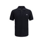 Black Cotton Polo Shirt