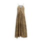 Bicolor Cotton Casual Dress
