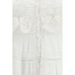 White Cotton Casual Dress