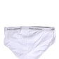 White Logo Waistband Men Brando Brief Underwear