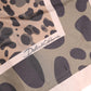 Multicolor Leopard Print Swim Trunks Swimwear