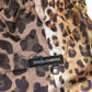 Multicolor Leopard Print Swim Trunks Swimwear