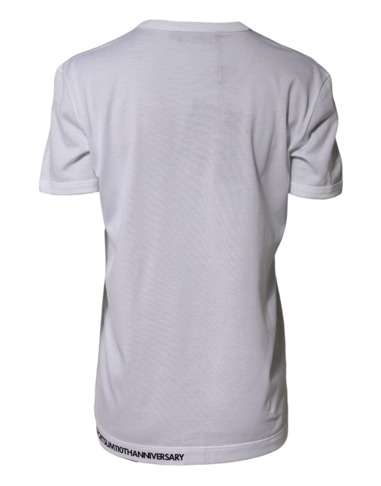 White DG Loves Moscow Print Cotton  T-shirt