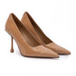Powder Pink Patent Leather Ixia 95 Pumps