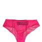 Pink Lace Cheekini Lingerie Panty Brief Underwear