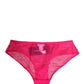 Pink Lace Cheekini Lingerie Panty Brief Underwear