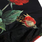 Black Rose Print High Waisted Girdle Underwear