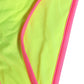 Yellow Pink Nylon Bottom Beachwear Bikini Underwear