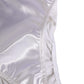 White Silk Satin Lingerie Panty Brief Underwear