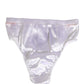 White Silk Satin Lingerie Panty Brief Underwear