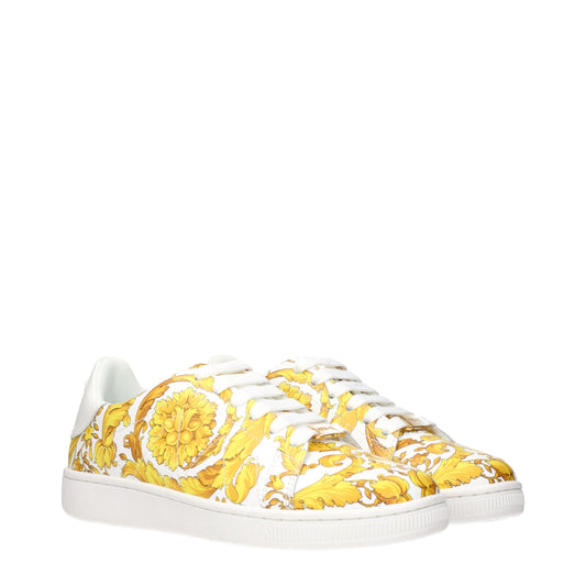 White Leather Sneakers