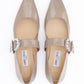 Taupe Grey Patent Leather Chery Ballet Flat