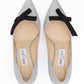 Silver Fine Glitter Fabric Romy 60 Pumps