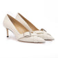Milk Calf Leather Alix 60 Pumps