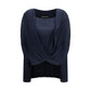 Blue Viscose Blouse