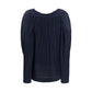 Blue Viscose Blouse