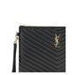 Black Calf Leather Bos Taurus Wallet