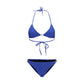Blue Polyamide Bikini