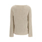 Beige Cashmere Sweater