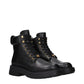 Black Leather Ankle Boots