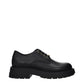 Black Leather Oxfords And Derbies