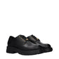 Black Leather Oxfords And Derbies