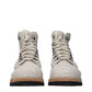 Beige Fabric Ankle Boots