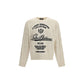 Beige Cotton Sweatshirt