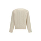 Beige Cotton Sweatshirt