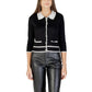Black And White Viscose Sweatshirt